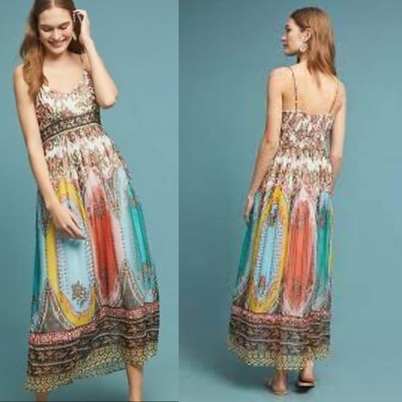 Anthropologie Dresses & Skirts - 𝅺Anthropologie Boho Virginia Maxi Dress